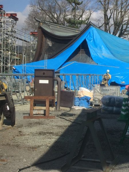 熊本阿蘇神社地震被害